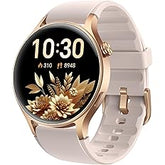 Smart Watch for Women, Answer/Make Call, 1.32'' AMOLED Ultra-Clear Screen Fitness Tracker, 3ATM Waterproof